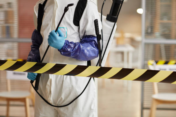 Professional Infectious Disease Decontamination technician working in Alexandria, VA